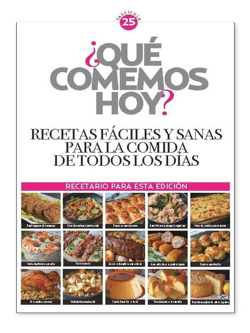 Title details for ¿Qué comemos hoy? by Media Contenidos - Available